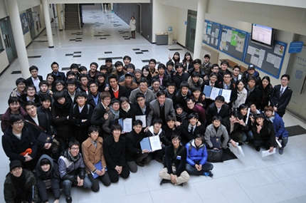 2012년 학부 졸업논문발표회 단체사진1